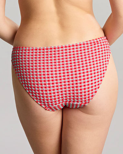 Panache Swimwear Gingham Classic Bikini Brief Bottom - SW1726D