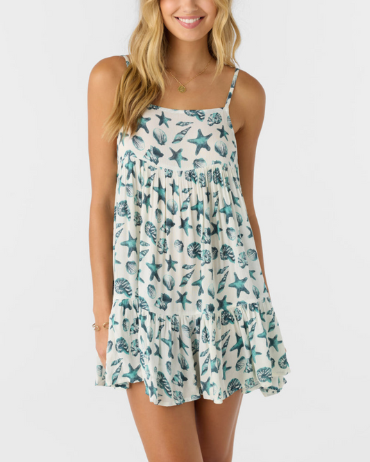 2025 O'Neill Saltwater Essentials Rille Printed Dress - Sp5416056