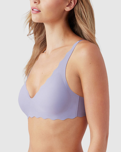 B. Tempt'd By Wacoal B.wow'd Wire Free Bra - 952287 - Lavender Gray