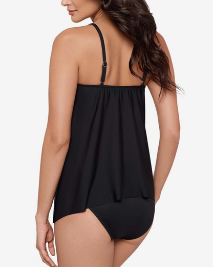 Miraclesuit Ombra Fiore Peephole Tankini Top - 6566860