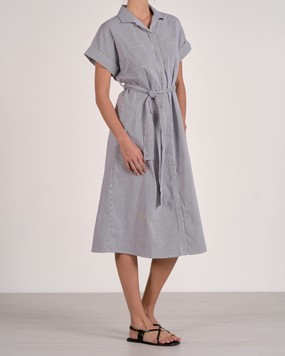 Elan Collar Midi Dress - CS50322