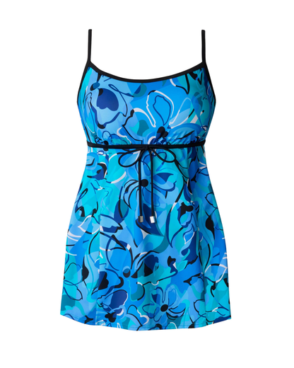 Shape Solver Organic Bloom Empire Swim Dress - SV260364