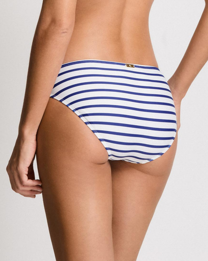 Lauren Ralph Lauren Seaside Stripe Hipster Brief Bottom - 20641050