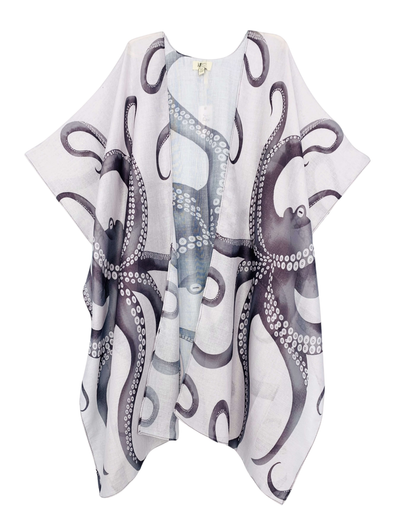 JC Sunny Octopus Kimono Cover Up - JC062798