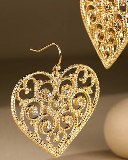 Urbanista Heart Metal Fili Earring - Rn1me91693
