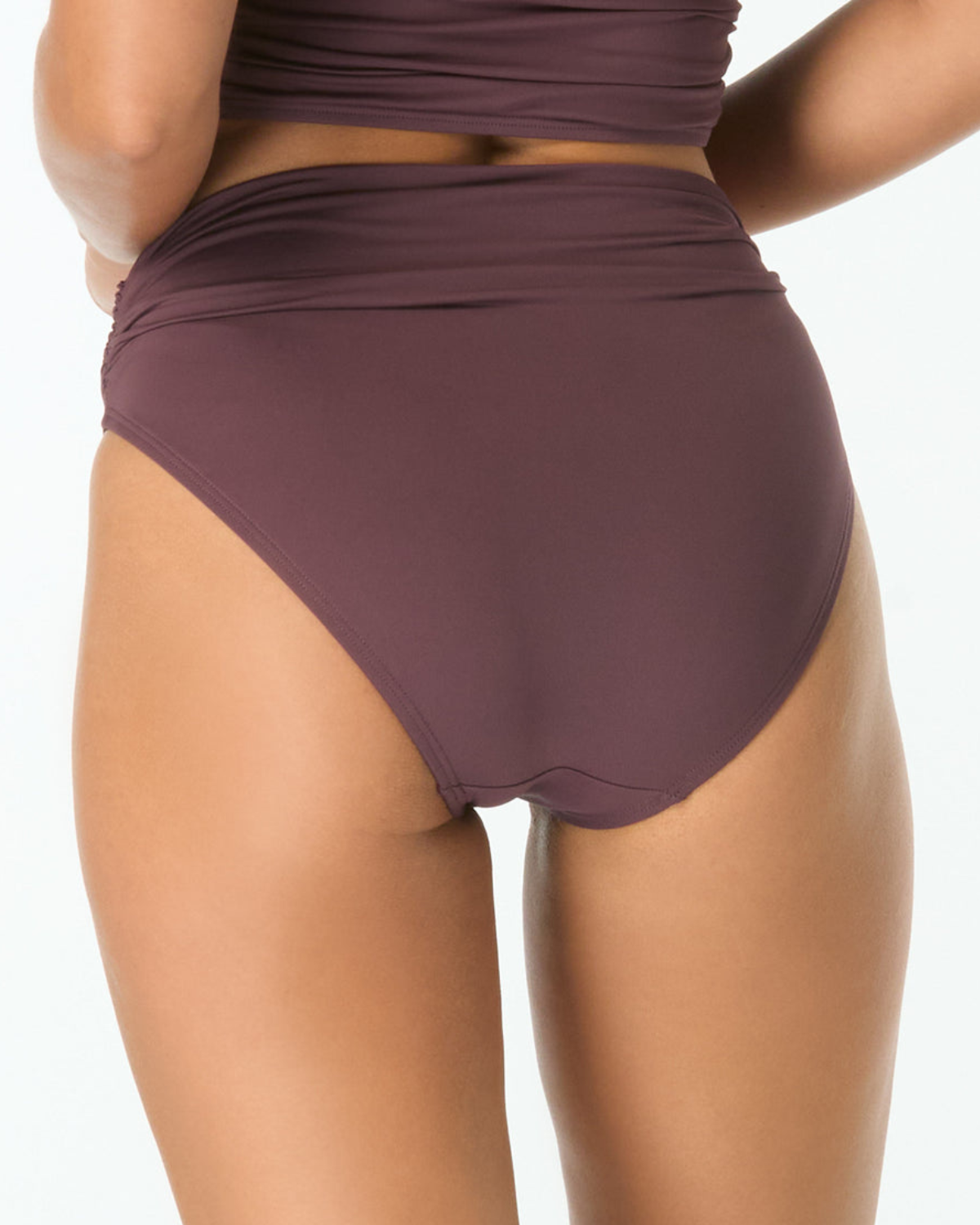 Carmen Marc Valvo Solids Shirred Waist Bottom (More Colors Available) - C10223