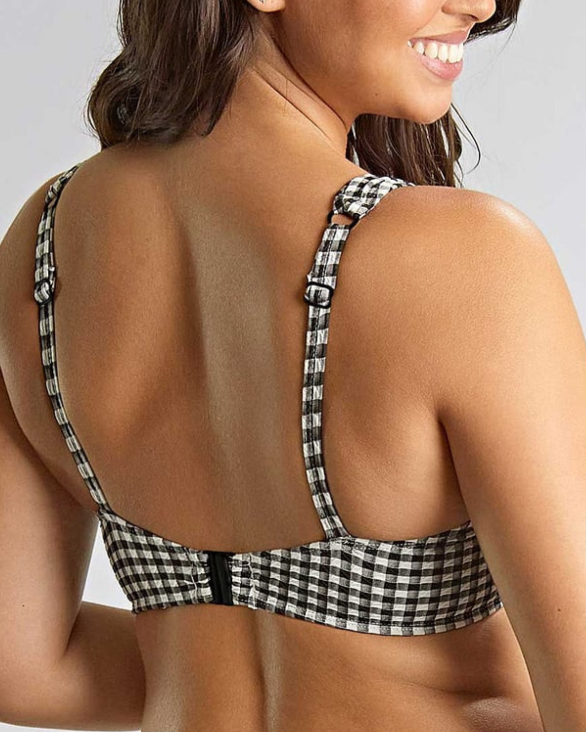 Panache Swimwear Gingham Olivia Full Cup Bikini Top (More Colors Available) - SW1722