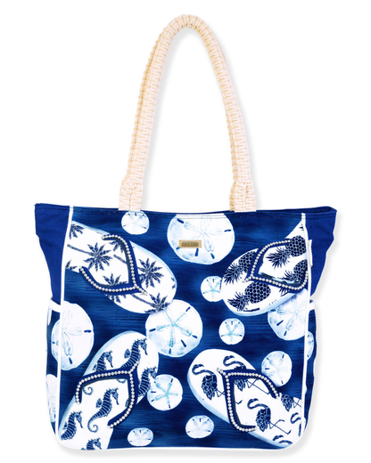 Sun N Sand Paul Brent Flip Flop Shoulder Tote - PB9721