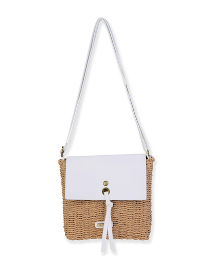 Sun N Sand Paper Straw Crossbody (More Colors Available) - CE6712