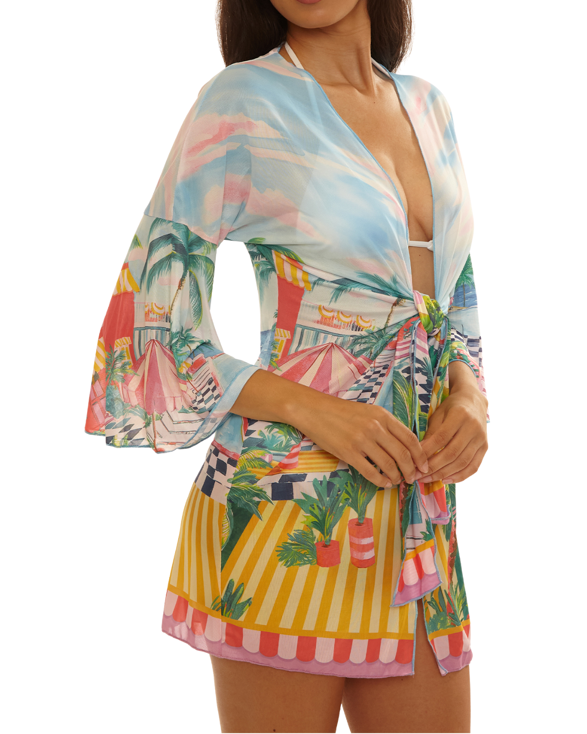 Becca by Rebecca Virtue Miami Beach Tunic Cover Up - 8839671