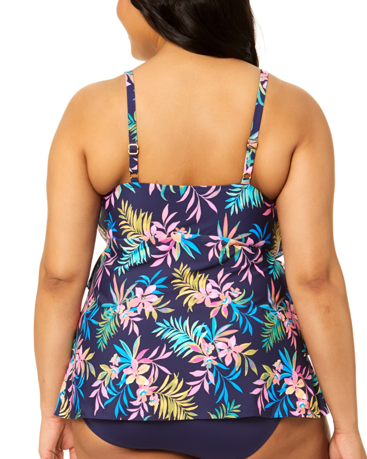 Leilani Plus 3 Tiered Underwire Tankini Top - R851160