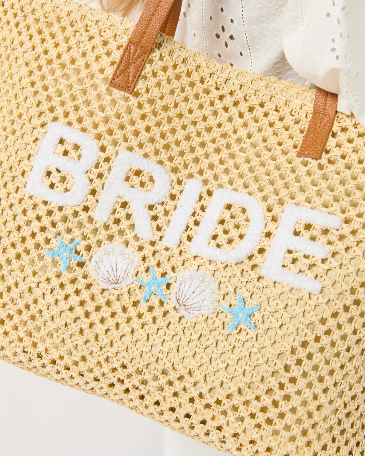 Shiraleah Bride Shell Tote - 01-02-155