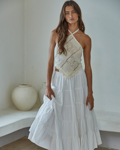 By Together Isabella Halter Top - W2403