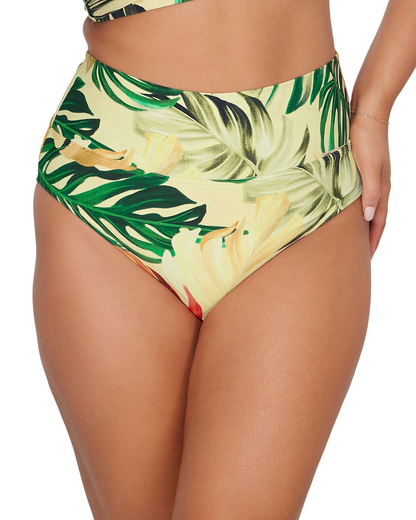 2025 Sunsets Amber Oasis Hannah High Waist Fold Over Bottom - 33B
