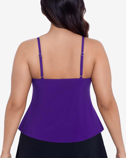 Trimshaper Solids Rachel Tankini Top (More Colors Available) - 6534021