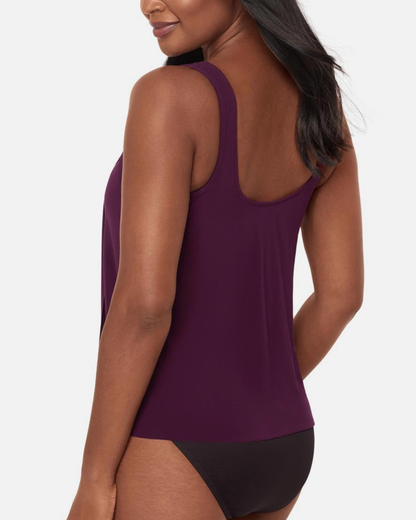 Miraclesuit Rock Solids Atria Tankini Top - 6567396