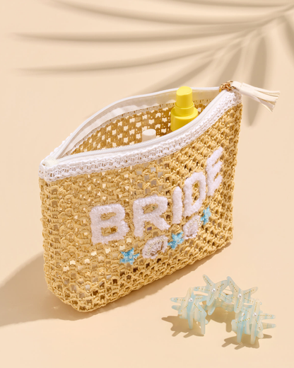 Shiraleah Bride Shell Zip Pouch - 02-02-065