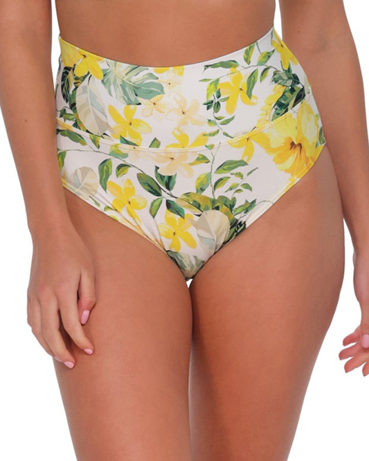 Sunsets Isla Soleil Crepe Hannah High Waist Bottom - 33B