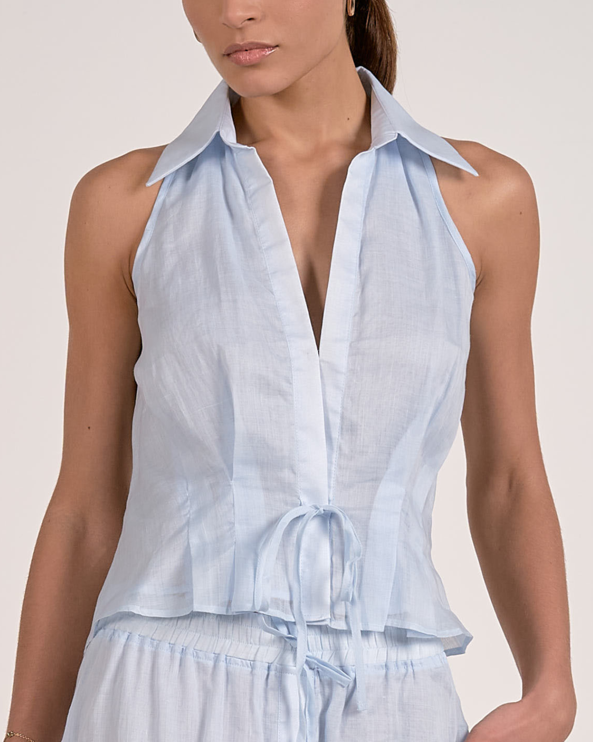 Elan Sleeveless Blouse - RA1163