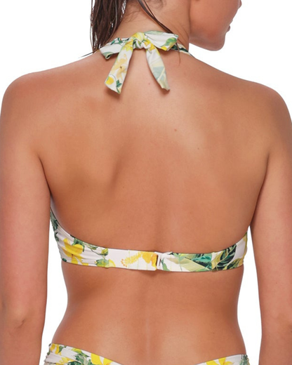Sunsets Isla Soleil Crepe Muse D+ Underwire Halter Top - 51