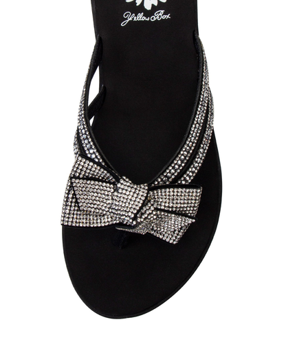Yellow Box Donna Crystal Bow Sandal