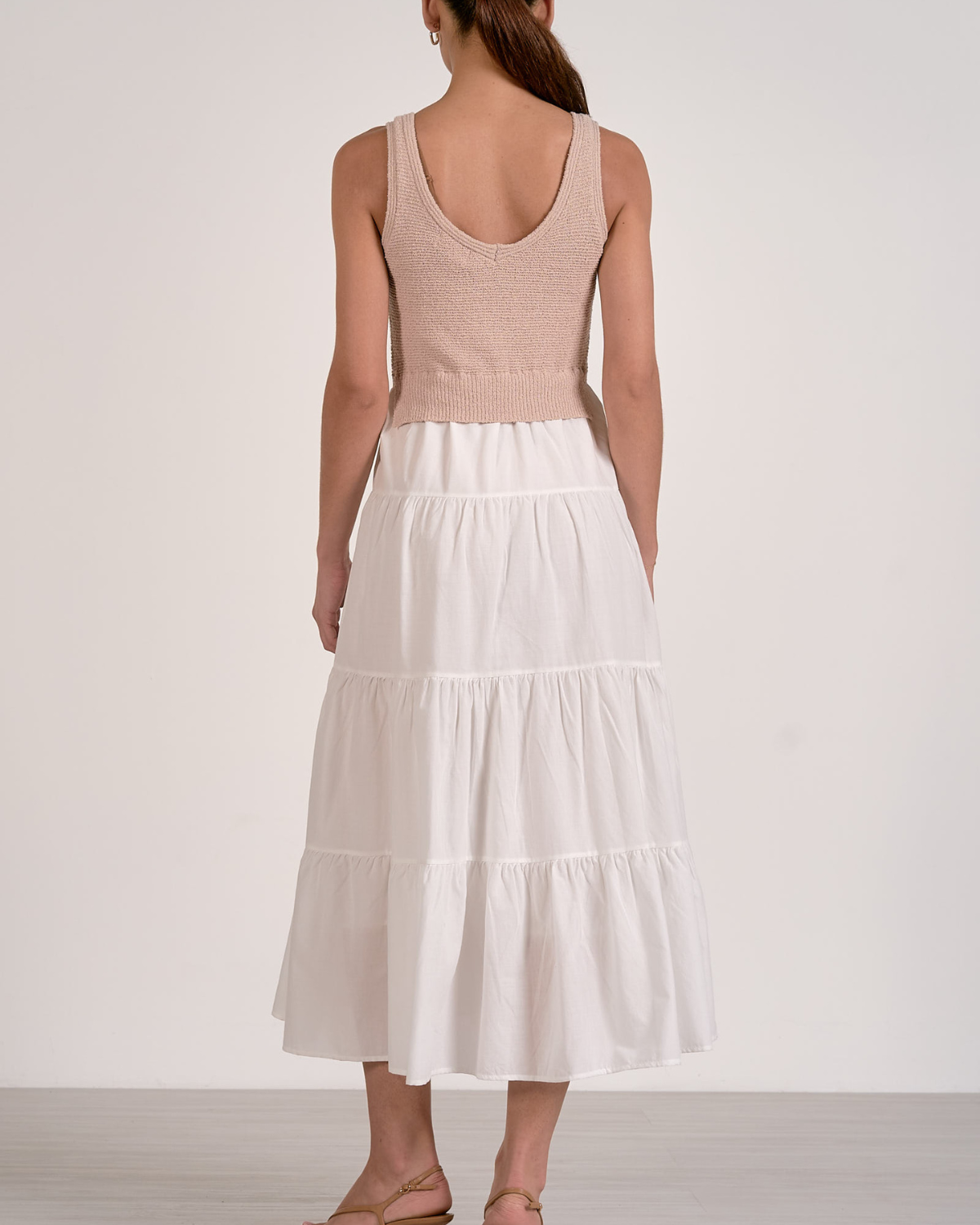 Elan Sleeveless Midi Dress - Swv5772