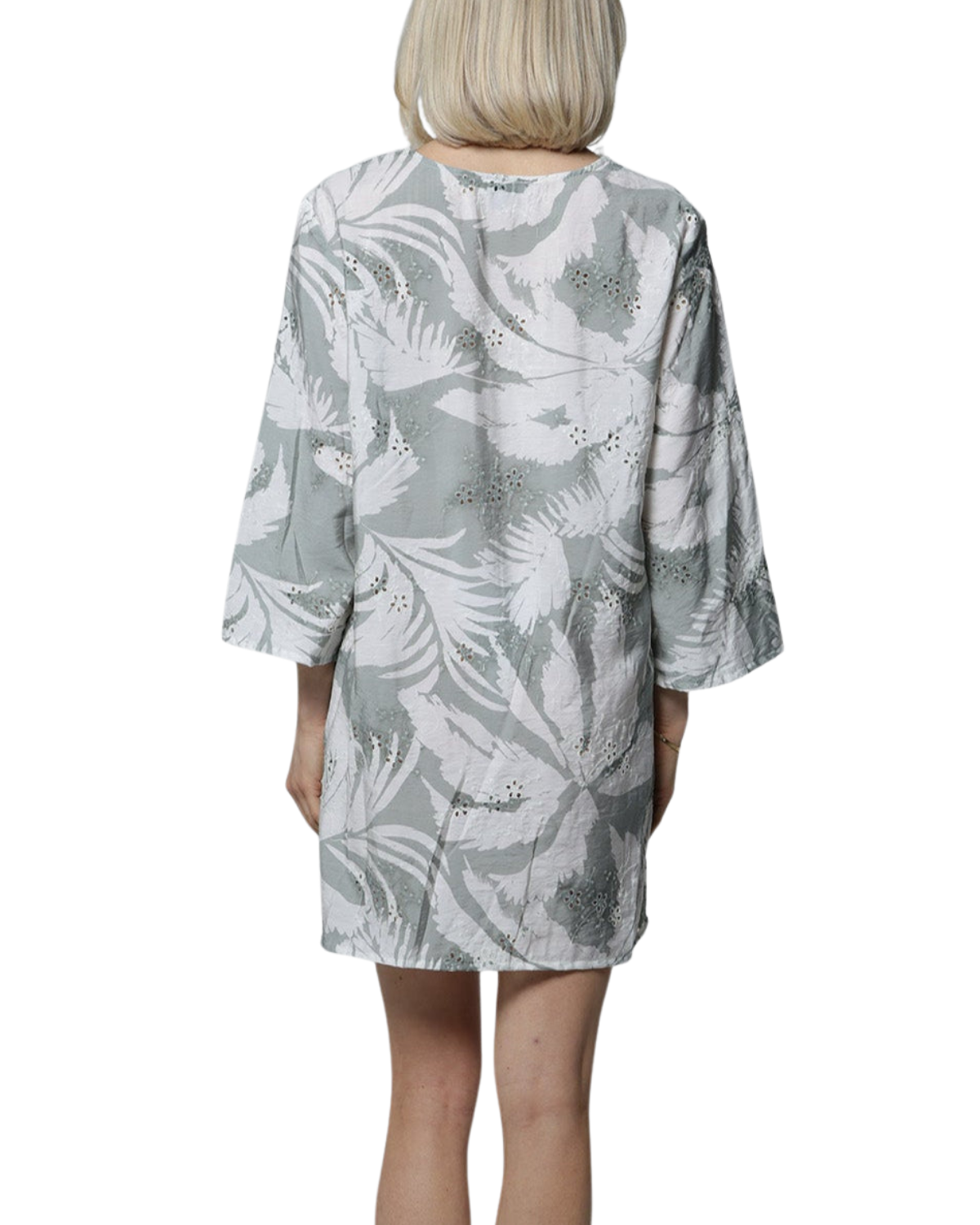 J Valdi Copacabana Lace Neck Tunic - J24136