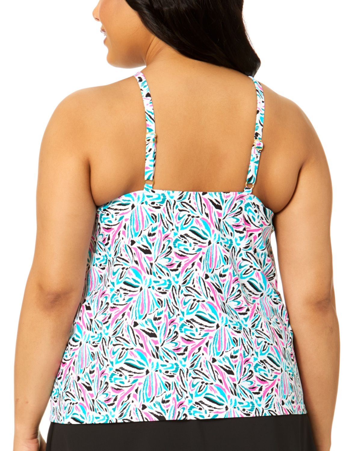 Leilani Plus Cali High Neck Underwire Tankini - R850403