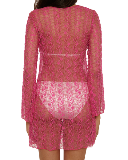 Becca by Rebecca Virtue Golden Riviera Tunic Cover Up - 5760671