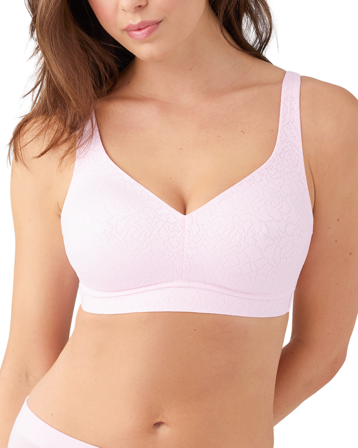 Wacoal Inside Job Wire Free Bra (More Colors Available) - 852345 - Cradle Pink