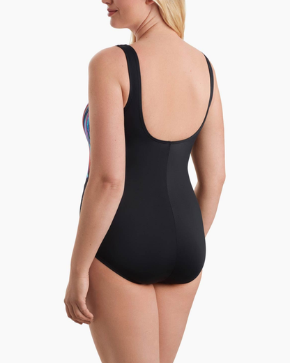 Shape Solver Sport Night Party Square Illusion One Piece (More Colors Available) - 80005014