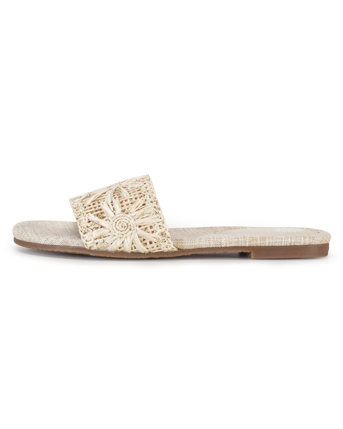 Yellow Bow Haruka Slide Sandal