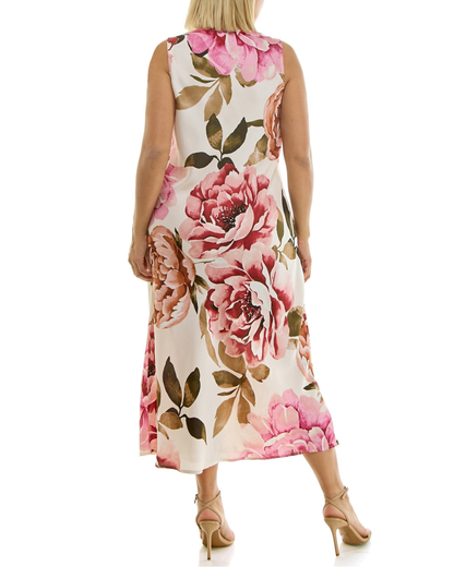 Winslow Plus Size Print Harmony Satin Maxi Dress - G117911b97X