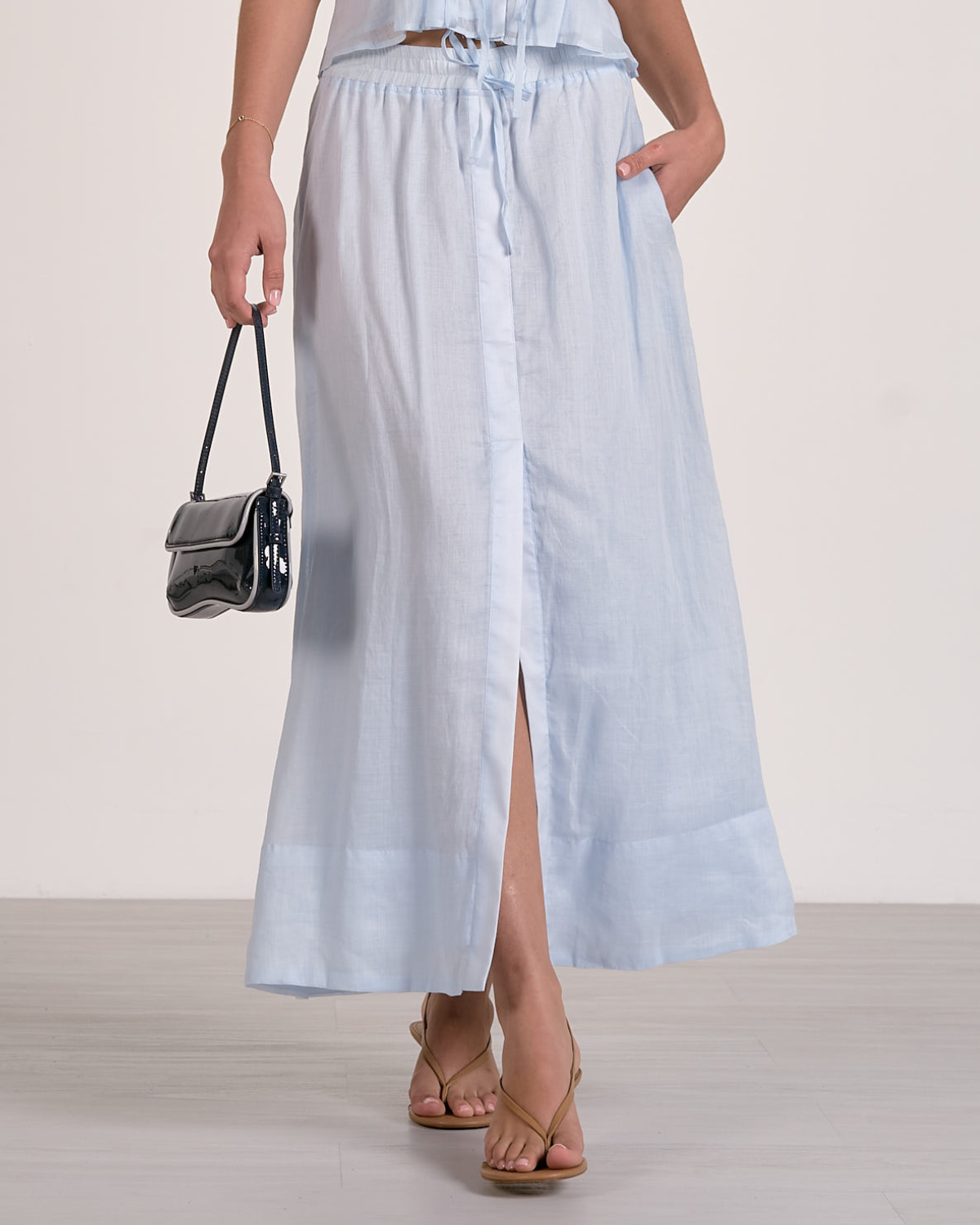 Elan Flowy Maxi Skirt - RS4565