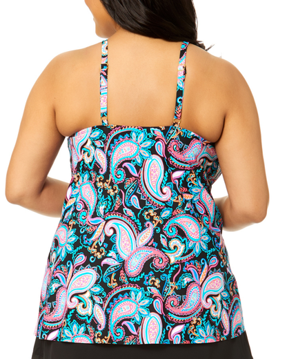 Leilani Plus Cape Town Underwire Tankini Top - R850358