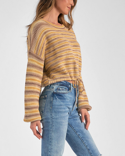 2024 Elan Striped Sweater - Sws10899