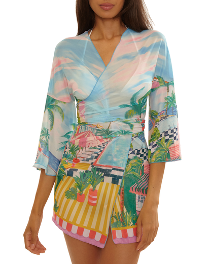 Becca by Rebecca Virtue Miami Beach Tunic Cover Up - 8839671