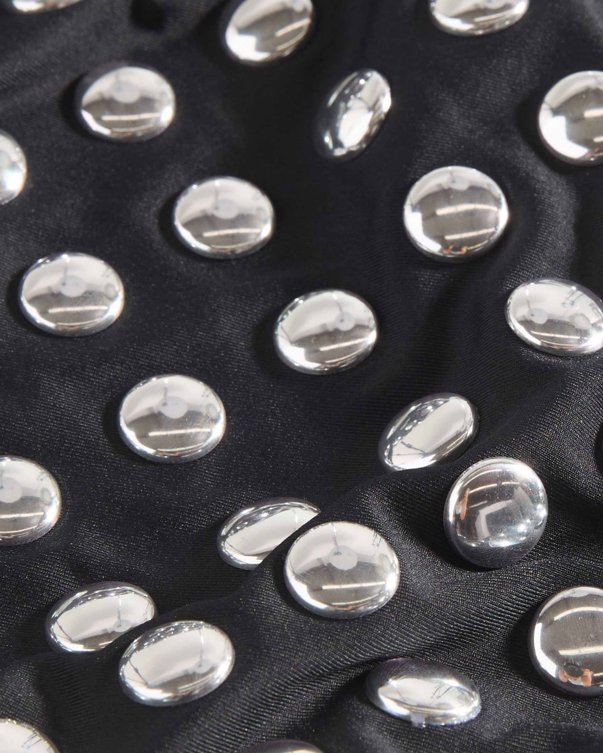 Michael Kors Oversized Studs String Tie Side Bikini Bottom - MM10121