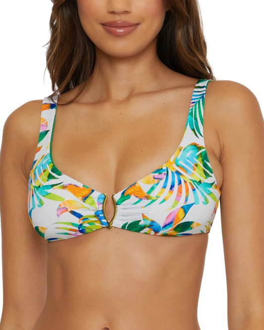 2024 Becca by Rebecca Isla Verde Stephanie Scoop Top - 493247