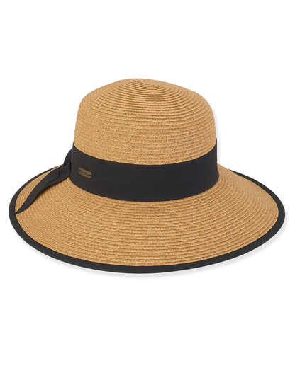 Sun N Sand Phoebe Paper Braid Bucket Hat (More Colors Available) - HH2986