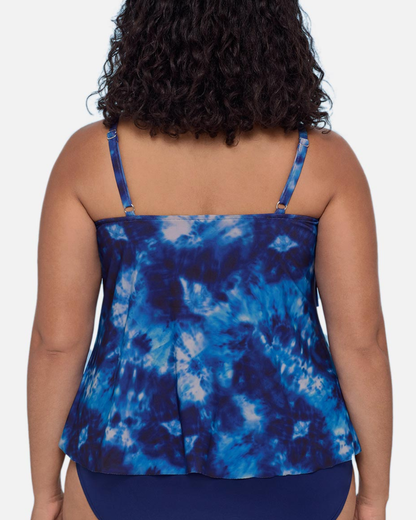 Trimshaper Plus Rip Tide Ronnie Tankini Top - 6551014W