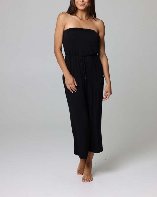 2025 J Valdi Kira Slub Bandeau Jumpsuit (More colors available) - J35615