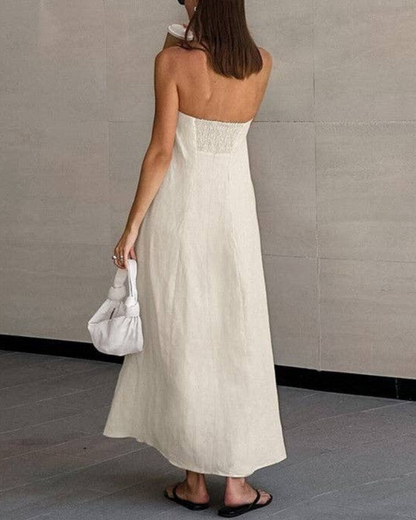 Sheer Trend Strapless Maxi Dress - 615511