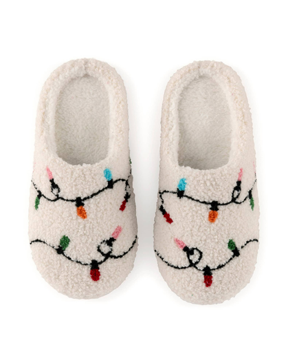 Shiraleah String Lights Holiday Slipper - 33-28-134