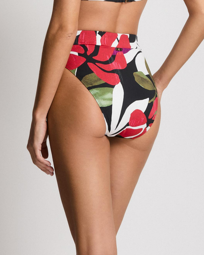 Lauren Ralph Lauren Modern Jungle Floral Banded High Waist Bottom - 20637254