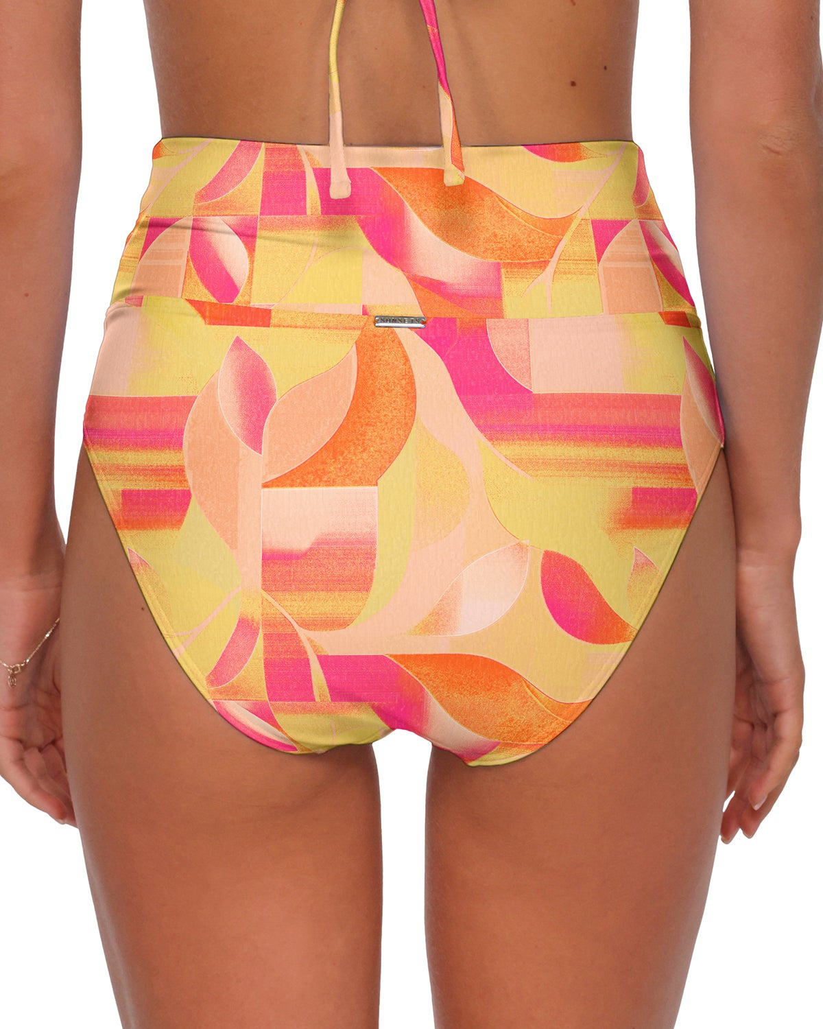 Sunsets Dreamsicle Crepe Hannah High Waist Bottom - 33B