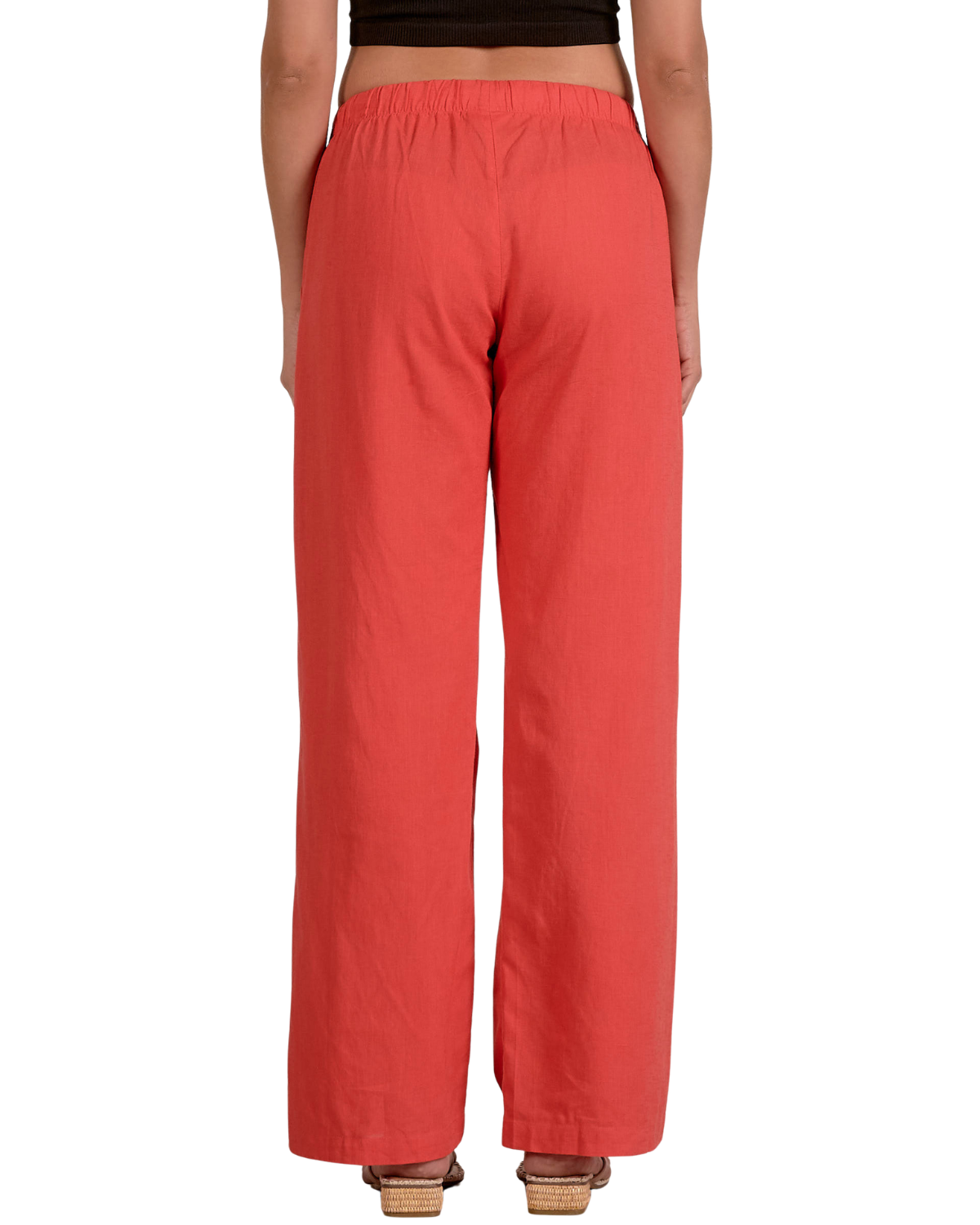 Elan Drawstring Wide Leg Cover Up Pant - ETl2405