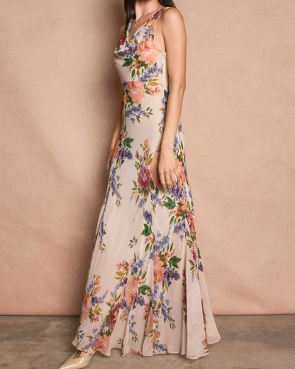 Dress Forum Floral Maxi Dress - FD13733