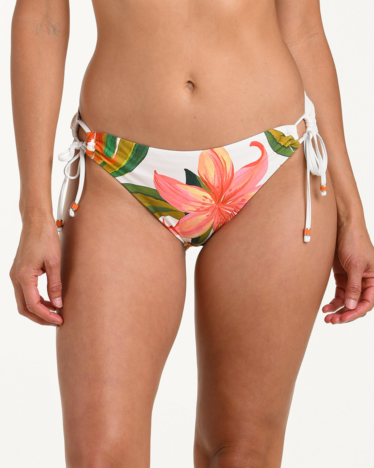 La Blanca Jungle Blossoms Side Tie Hipster Bottom - LB6CJ94