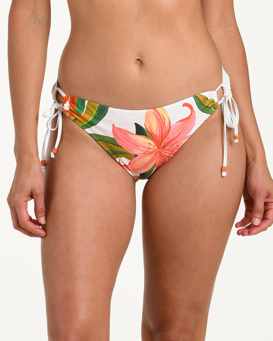 La Blanca Jungle Blossoms Side Tie Hipster Bottom - LB6CJ94